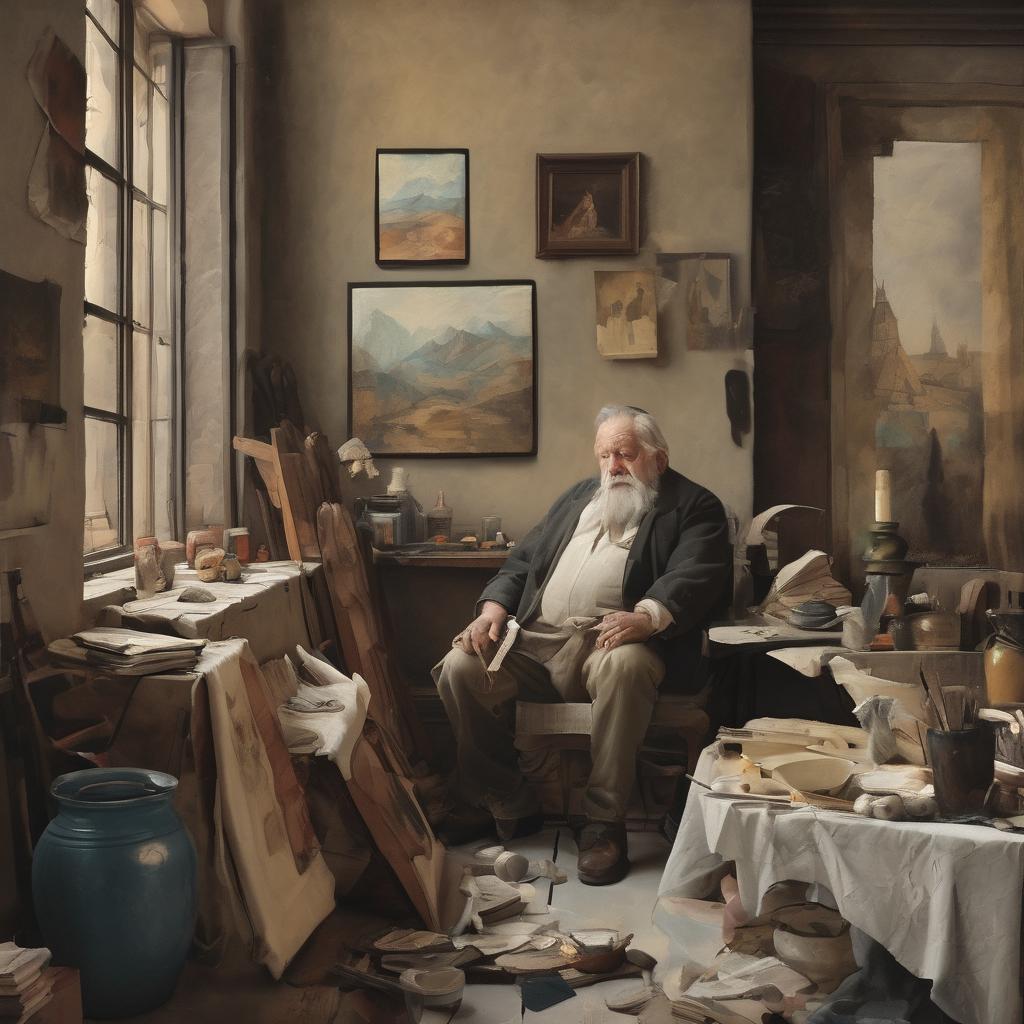 Η εξέλιξη του ύφους και των τεχνικών του καλλιτέχνη