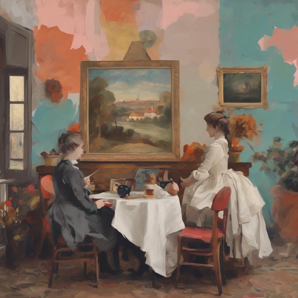 Στυλ και Τεχνικές του Καλλιτέχνη Charles-Auguste QUESTEL